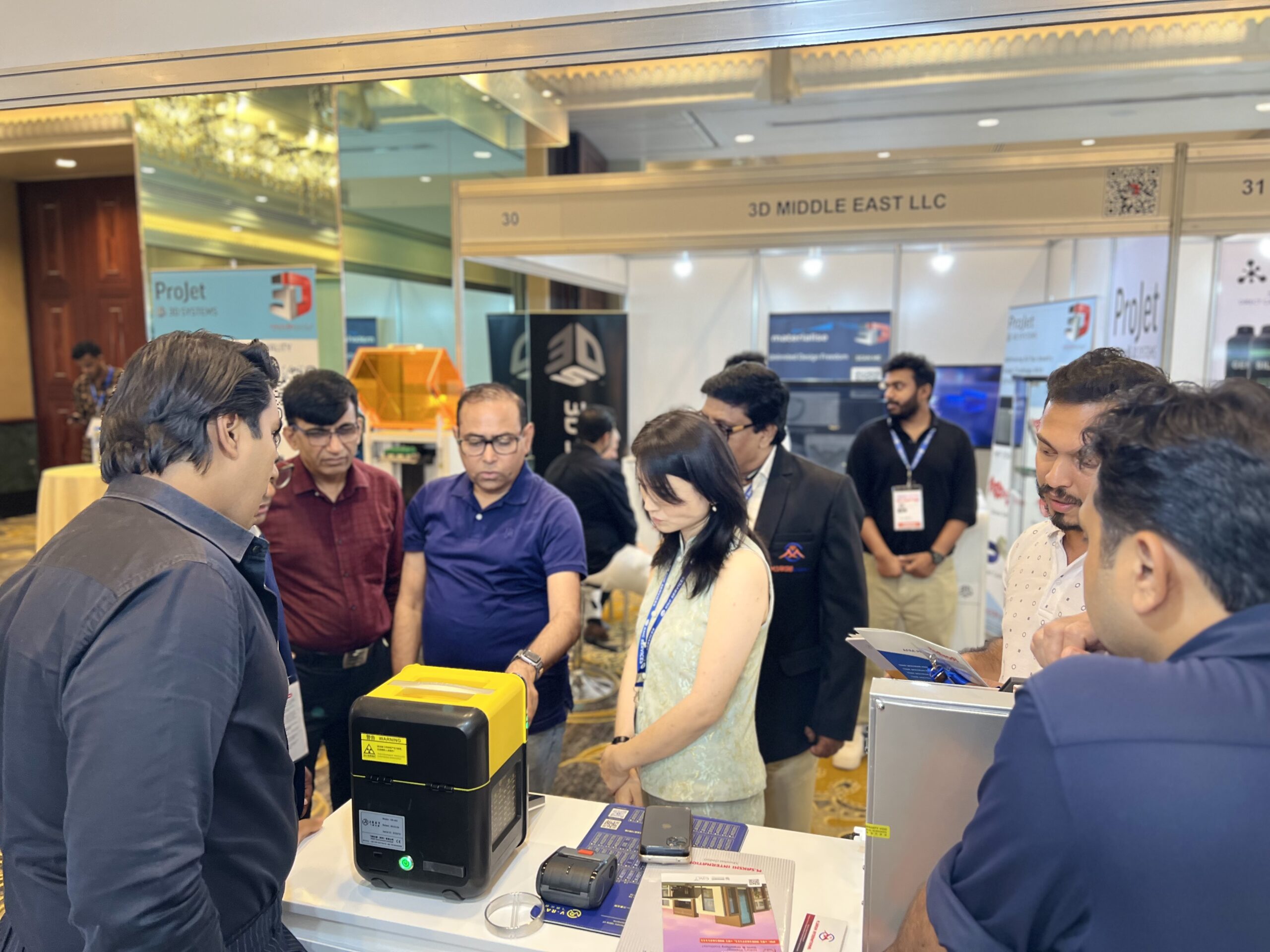 VRAY xrf gold analyzer exhibition