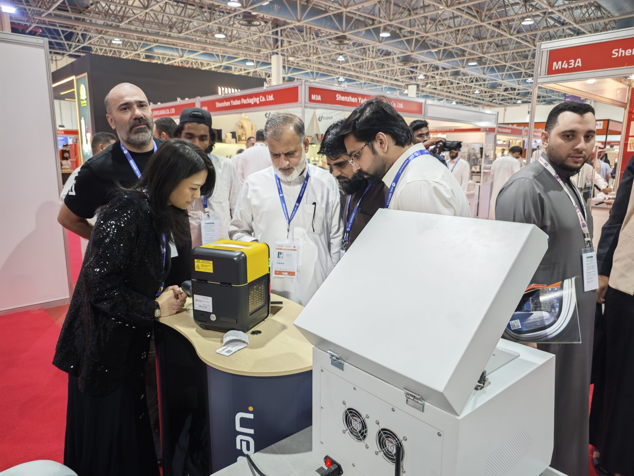 VRAY Instrument Limited Showcases Cutting-Edge XRF Technology at the Premium International B2B Jewellery & Machinery Show in Jeddah - News - 1