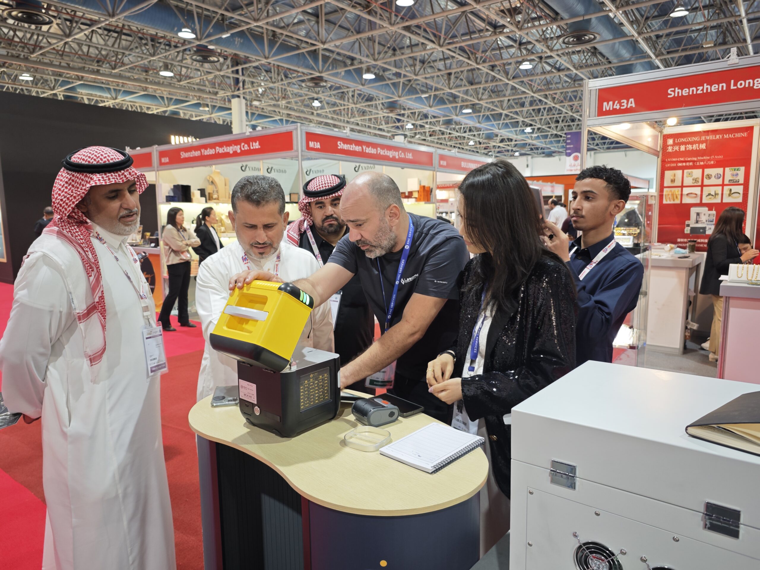 VRAY Instrument Limited Showcases Cutting-Edge XRF Technology at the Premium International B2B Jewellery & Machinery Show in Jeddah